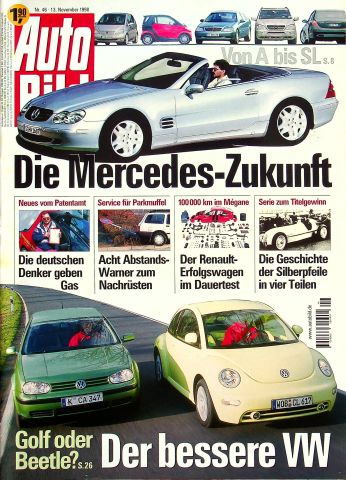 Deckblatt Auto Bild (46/1998)